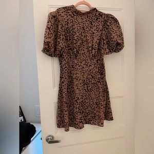 BNWT misguided puff sleeve dress